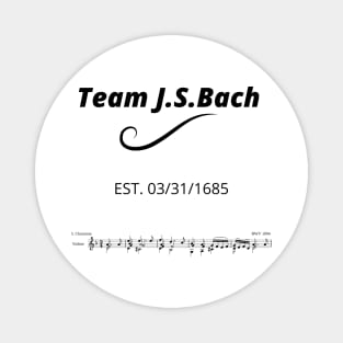 Team J.S. Bach! Magnet